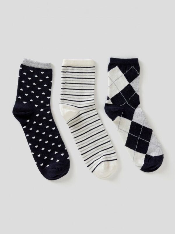 Ženske čarape 3 para Benetton