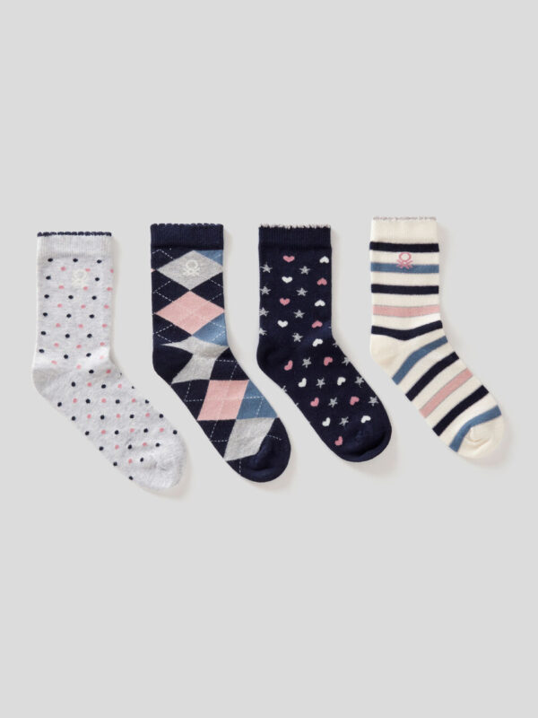 Čarape dečije Benetton 4 PARA