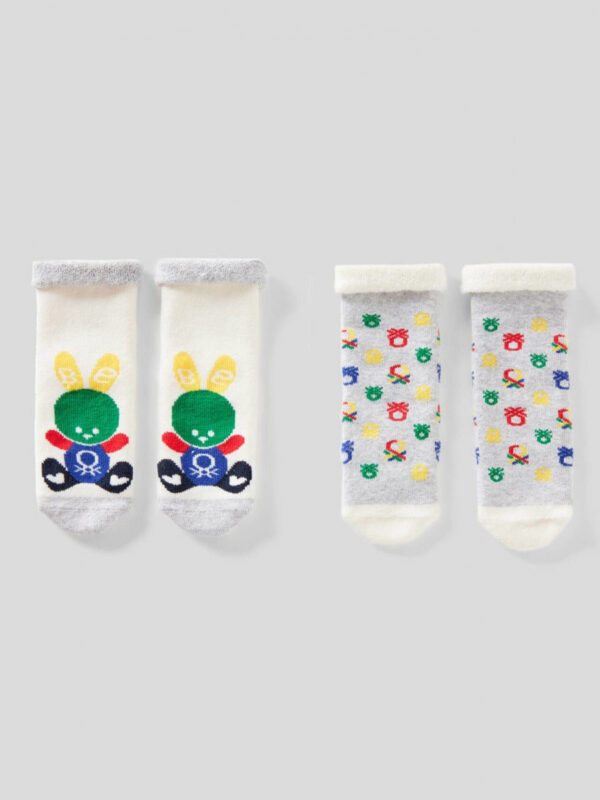 Čarape 2 para za bebe  Benetton