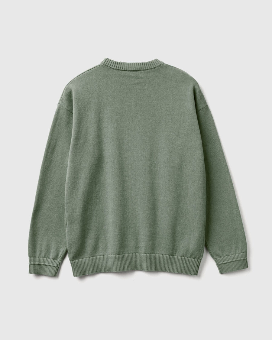 Dečiji pamučni džemper Benetton - Image 2