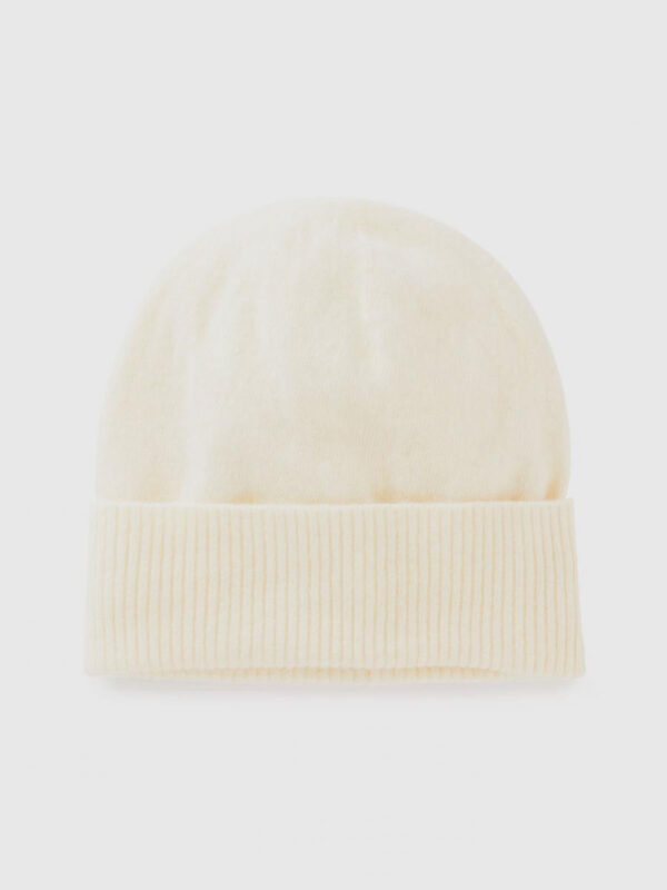 Ženska kapa od čiste merino vune Benetton