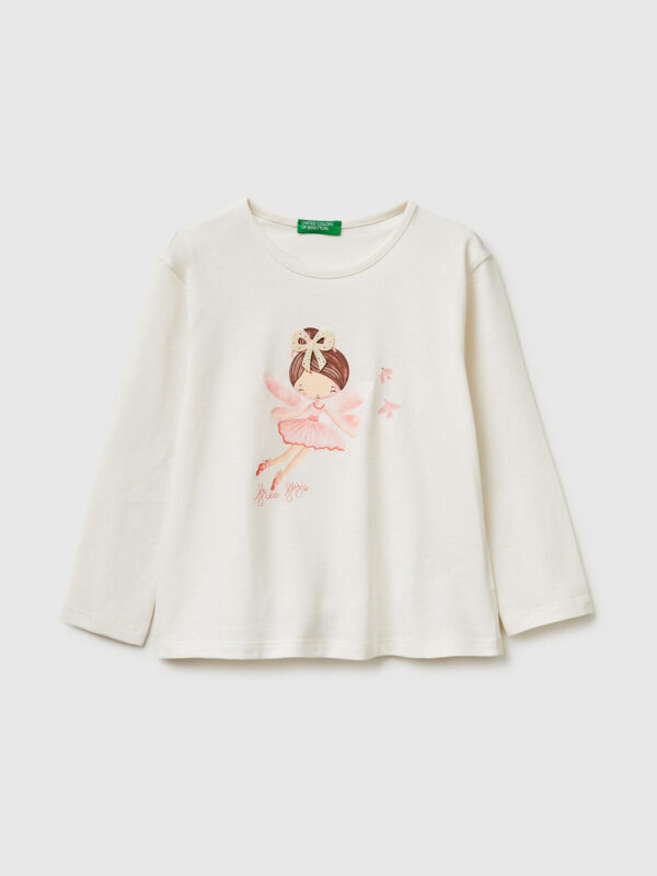 Majica d/r za devojčice Benetton