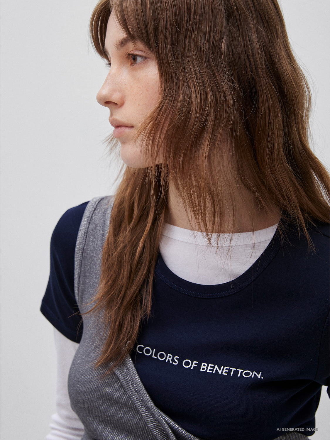 Ženska majica k/r Benetton - Slika 4